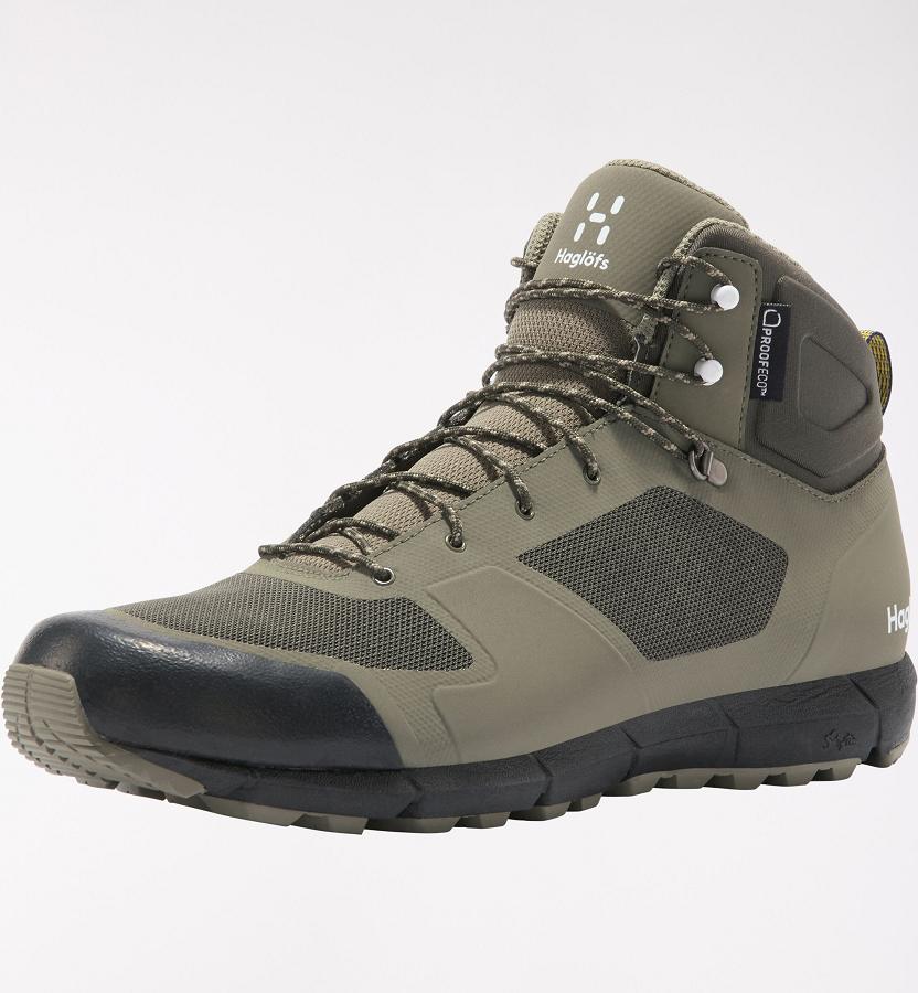 Haglöfs Mens L.I.M Mid Proof Eco Hiking Boots Green/Navy New Zealand 82937CEFX